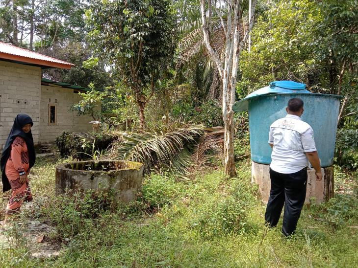 UPT Puskesmas Pulau Gadang Lakukan Pemantauan Jentik Nyamuk