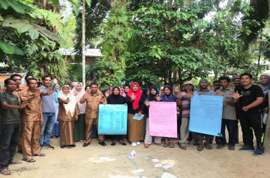 UPT Puskesmas Pulau Gadang Laksanakan Pemicuan STBM Di Desa Lubuk Agung