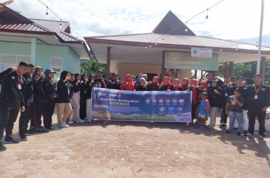 UPT Puskesmas Pulau Gadang ,laksanakan senam Germas di Desa Pulau Gadang